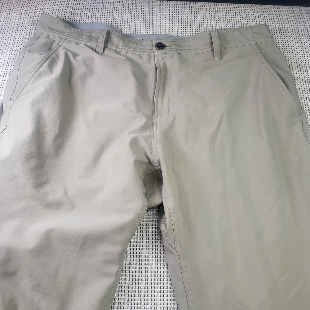 Free Fly Pants Mens 38x32 Khaki Nomad Pant Technical Stretch Outdoor Trousers